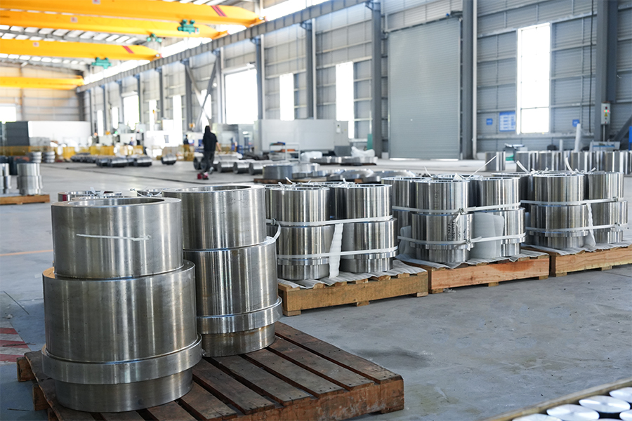 Custom Pipe Flanges / Large Size Customized Forged Flanges 