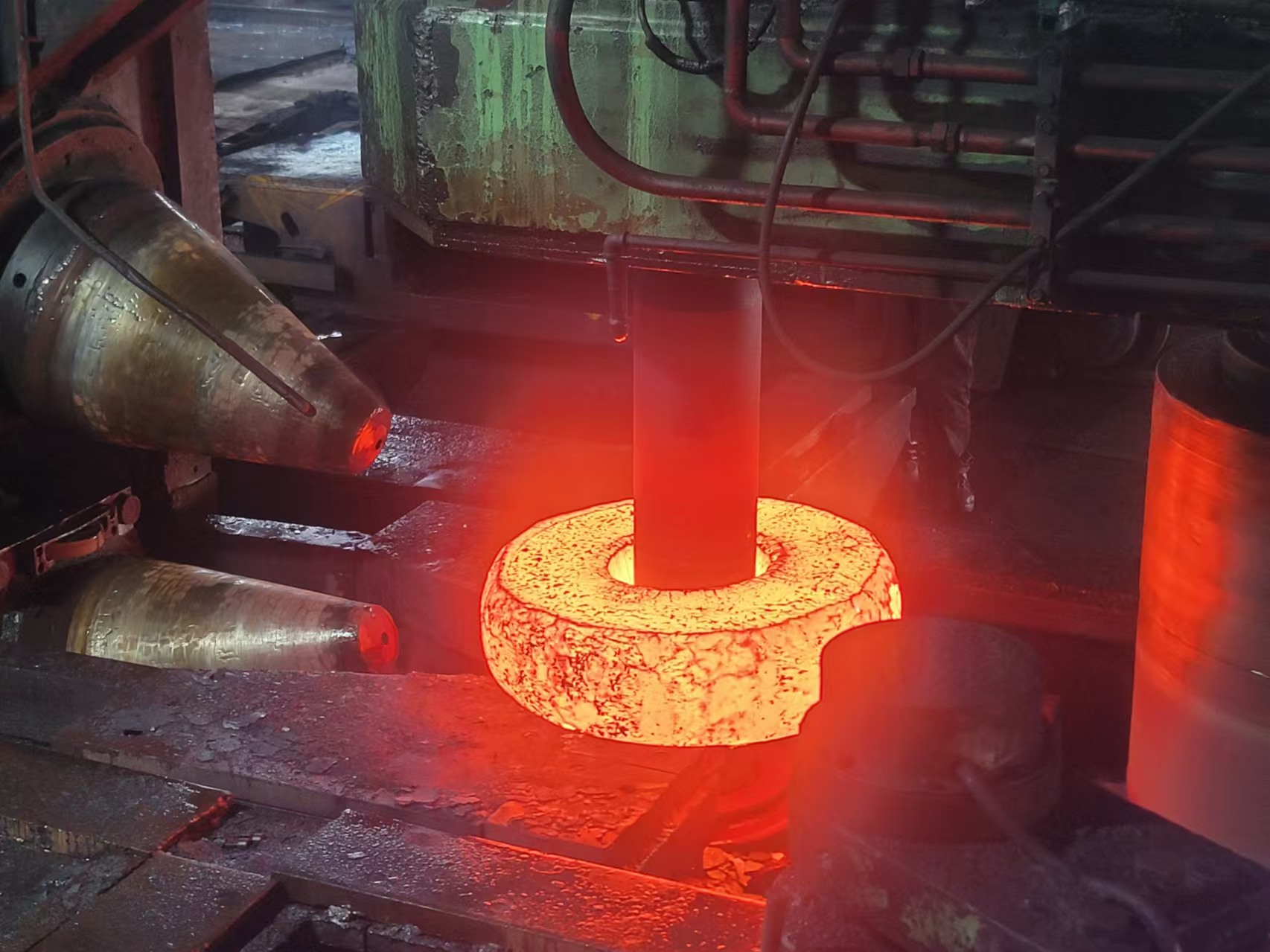 STEEL FORGING RINGS FOR PELLET DIE Ring Forging 