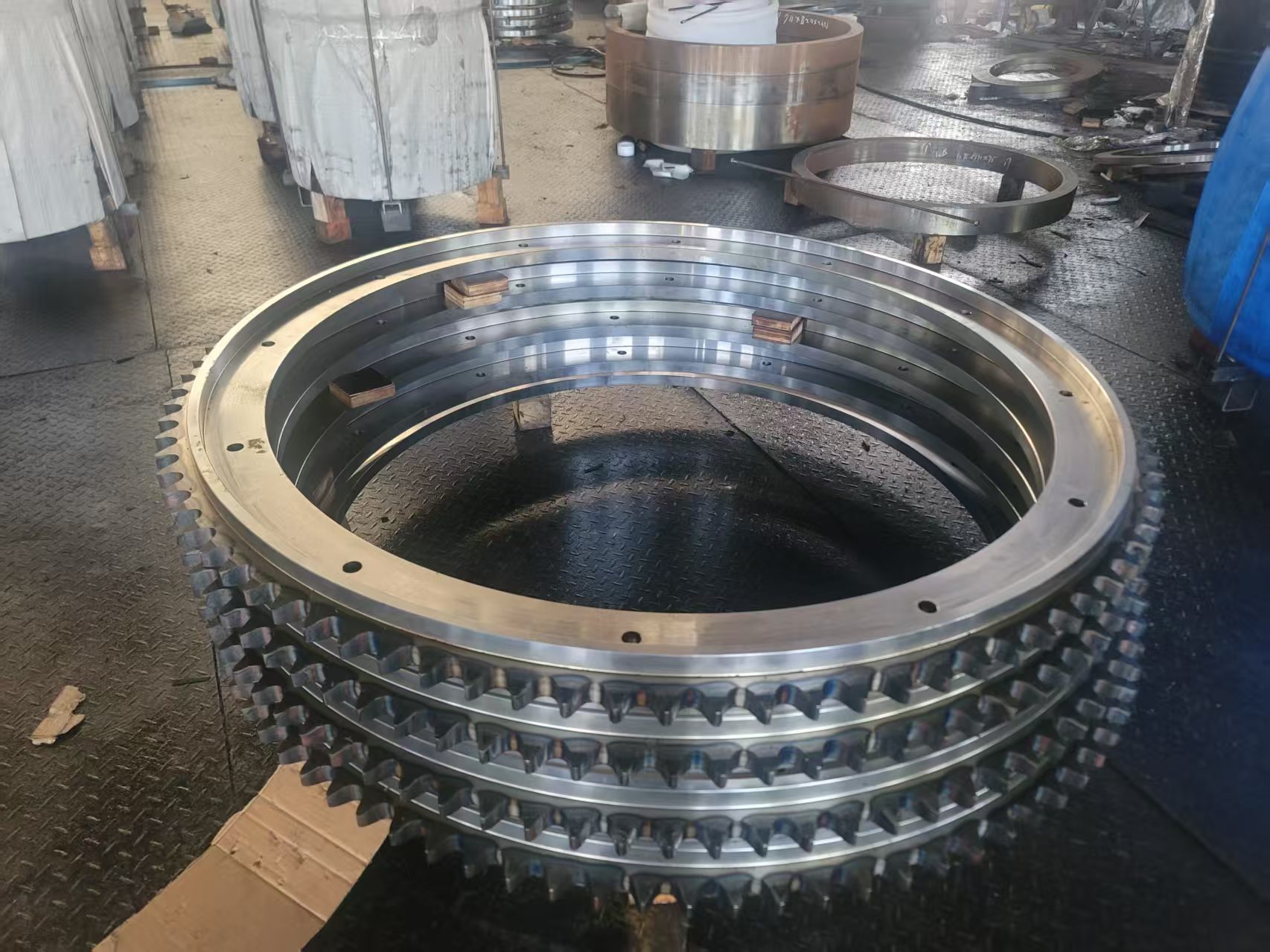 42CrMo4 Sprockets Teeth Ring Forgings 