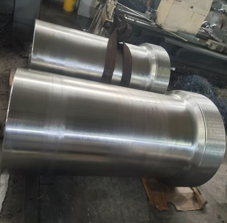 Ejes forjados S355J2G3 para maquinaria pesada